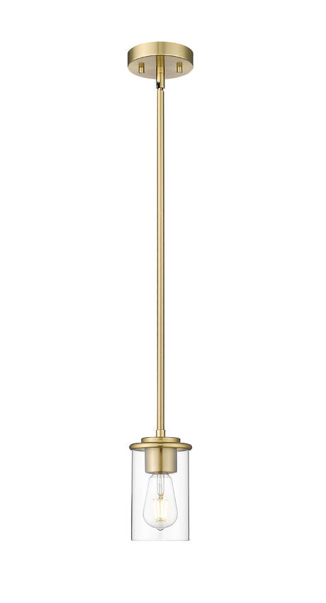 Thayer One Light Pendant in Luxe Gold - available from The Lighting Shoppe, trusted by Canadian homeowners