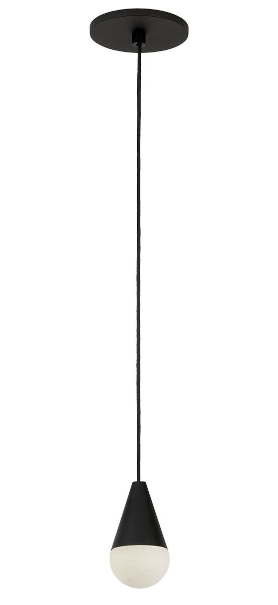 Visual Comfort Modern - SLPD51130B - LED Pendant - Cupola - Nightshade Black
