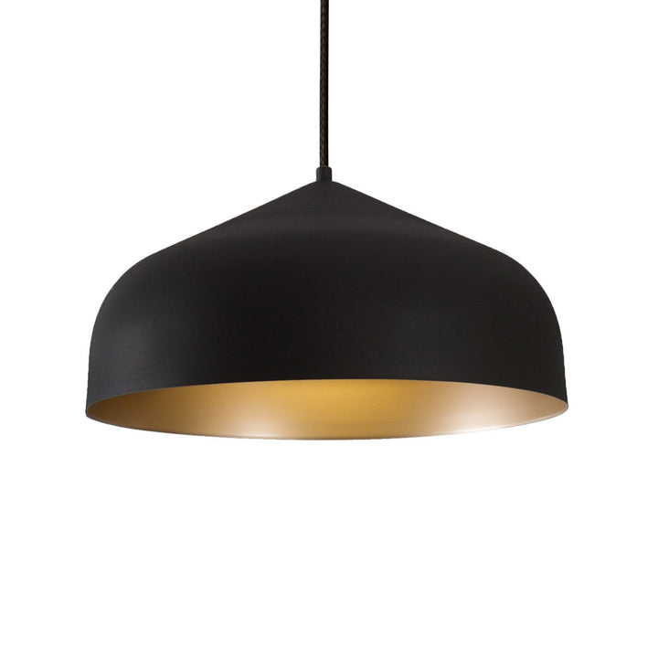 Kuzco Canada - 49117-BK/GD - One Light Pendant - Helena - Black/Gold