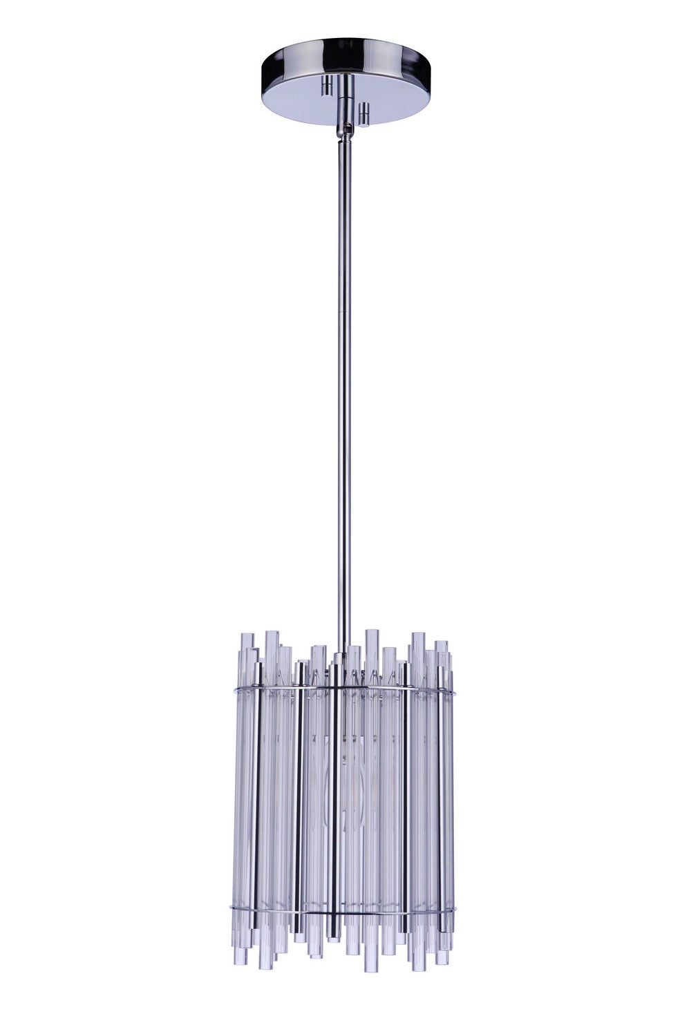 Reveal One Light Pendant in Chrome - available from The Lighting Shoppe, trusted by Canadian homeowners