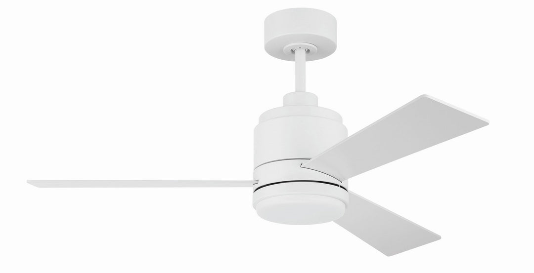 McCoy 42 3 Blade 42"Ceiling Fan in White - available from The Lighting Shoppe, trusted by Canadian homeowners