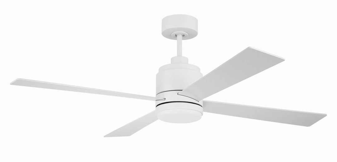 McCoy 52 4 Blade 52"Ceiling Fan in White - available from The Lighting Shoppe, trusted by Canadian homeowners