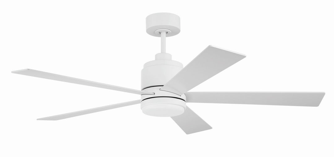 McCoy 52 5 Blade 52"Ceiling Fan in White - available from The Lighting Shoppe, trusted by Canadian homeowners