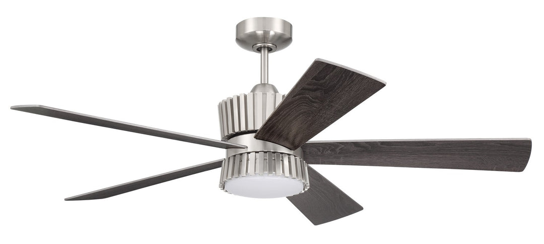 Theiry 52"Ceiling Fan in Brushed Polished Nickel - available from The Lighting Shoppe, trusted by Canadian homeowners