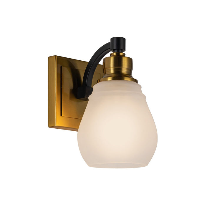 Artcraft Canada - AC11681BB - One Light Bathroom Sconce - Nelson - Brass & Black