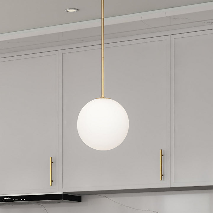 Artcraft Canada - AC11761BR - One Light Pendant - Aurelia - Brass