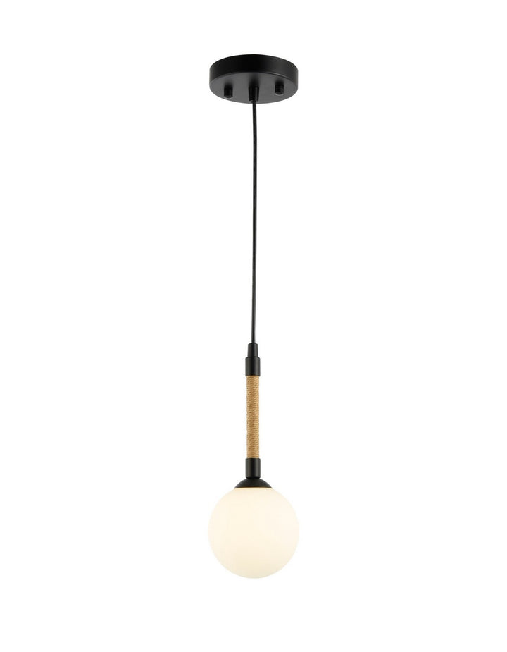 Artcraft Canada - AC11841BK - One Light Pendant - Capilano - Black