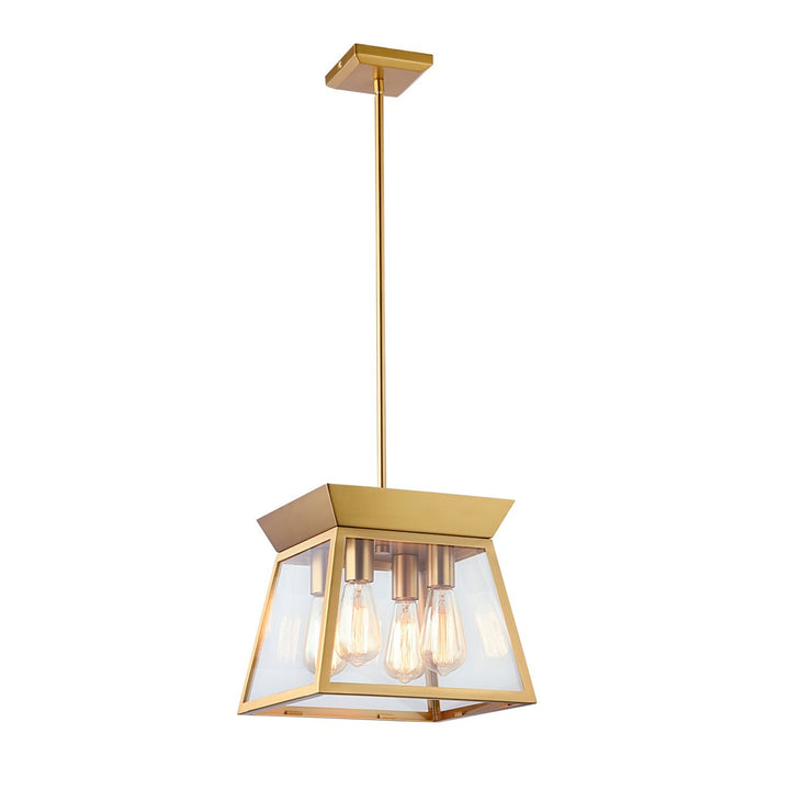 Artcraft Canada - AC11851BB - Four Light Chandelier - Lucian - Brushed Brass