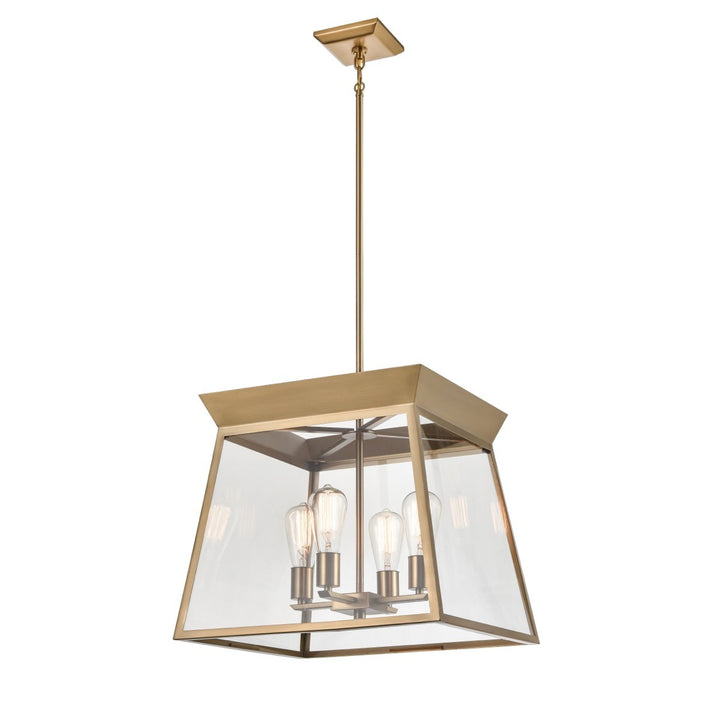 Artcraft Canada - AC11852BB - Four Light Chandelier - Lucian - Brushed Brass