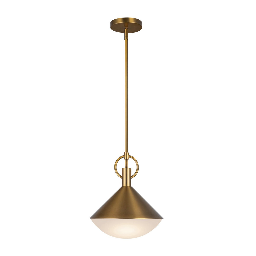 Artcraft Canada - AC11861BR - One Light Pendant - Abruzzo - Brass