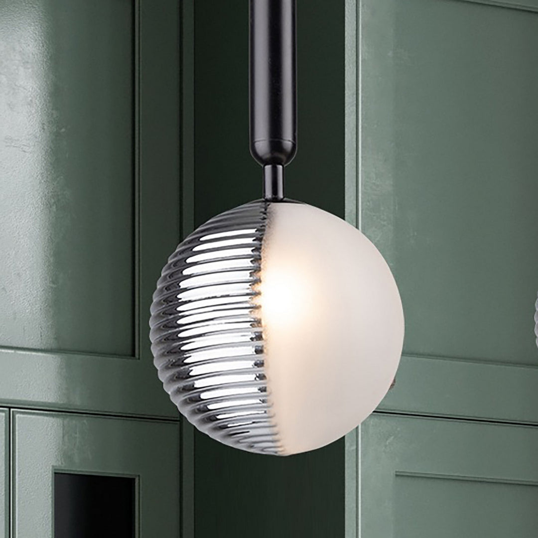Artcraft Canada - AC11880BK - One Light Pendant - Bolla - Black