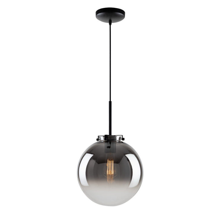 Artcraft Canada - AC11900BK - One Light Pendant - Orsa - Mirror Glass