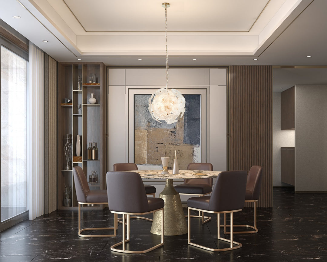 Artcraft Canada - AC11960BR - 18 Light Chandelier - Bloom - Brass