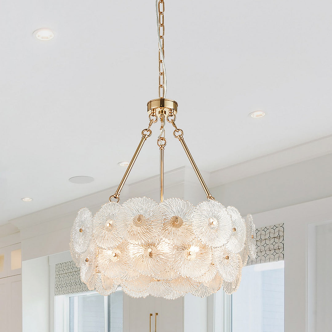 Artcraft Canada - AC11961BR - 15 Light Chandelier - Bloom - Brass