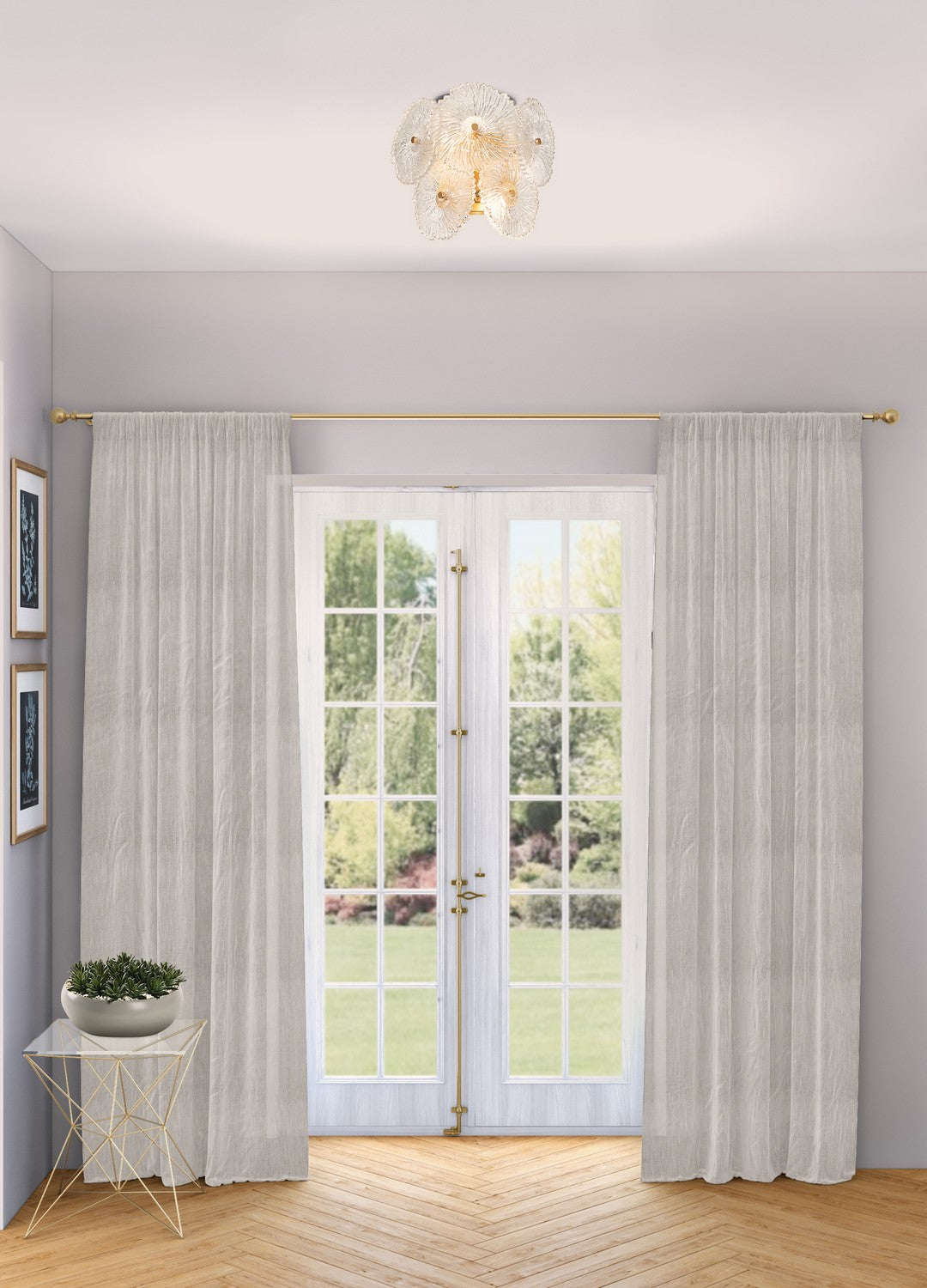 Artcraft Canada - AC11964BR - Two Light Wall Sconce - Bloom - Brass