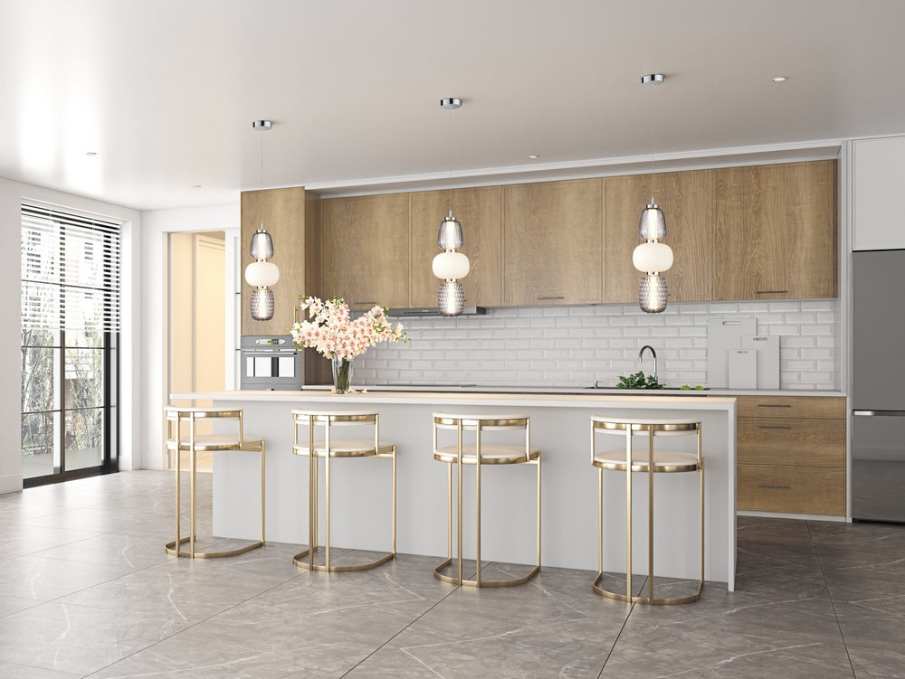 Artcraft Canada - AC6702SM - LED Pendant - Cyra - Chrome