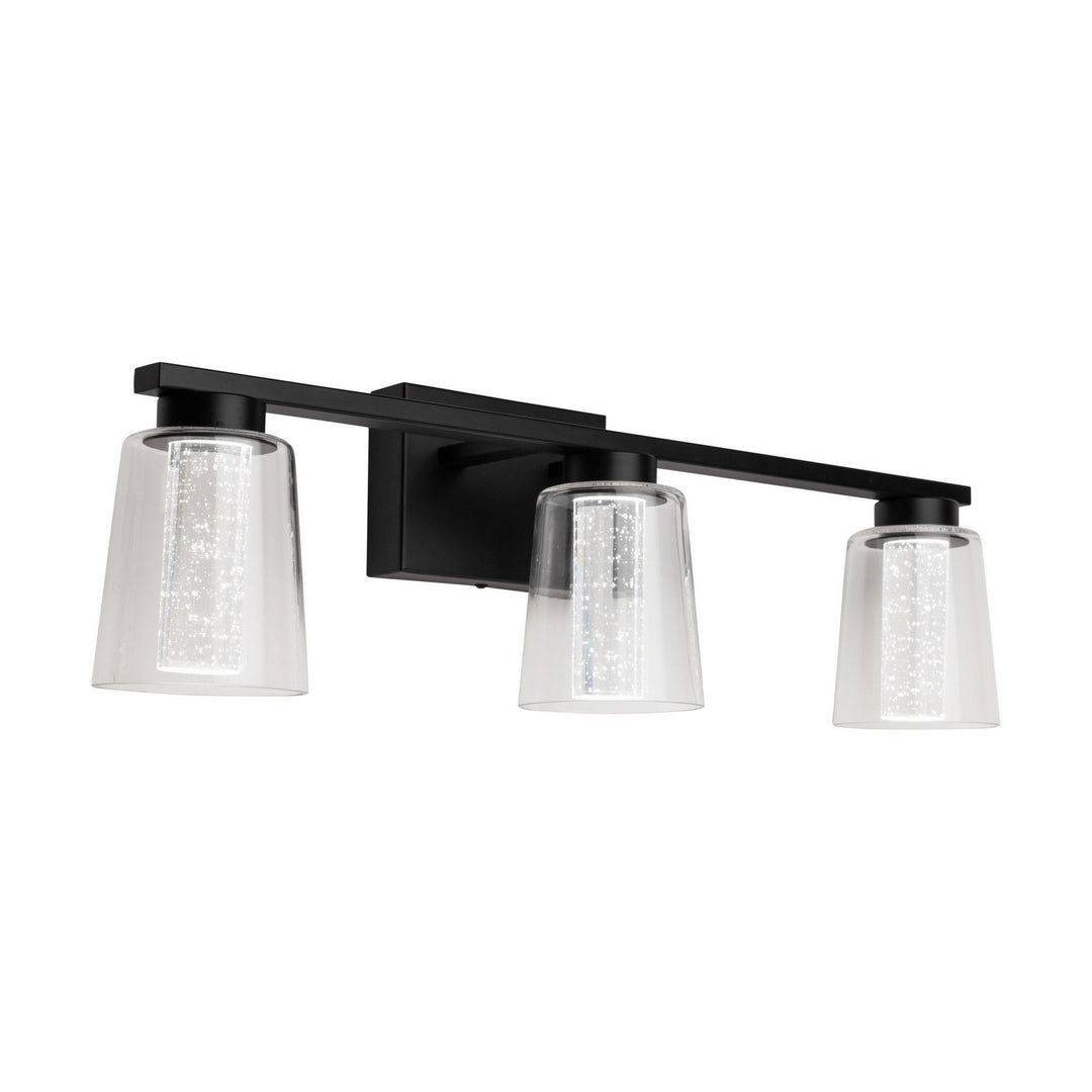 Dalton LED Bathroom Vanity in Black - available from The Lighting Shoppe, trusted by Canadian homeowners