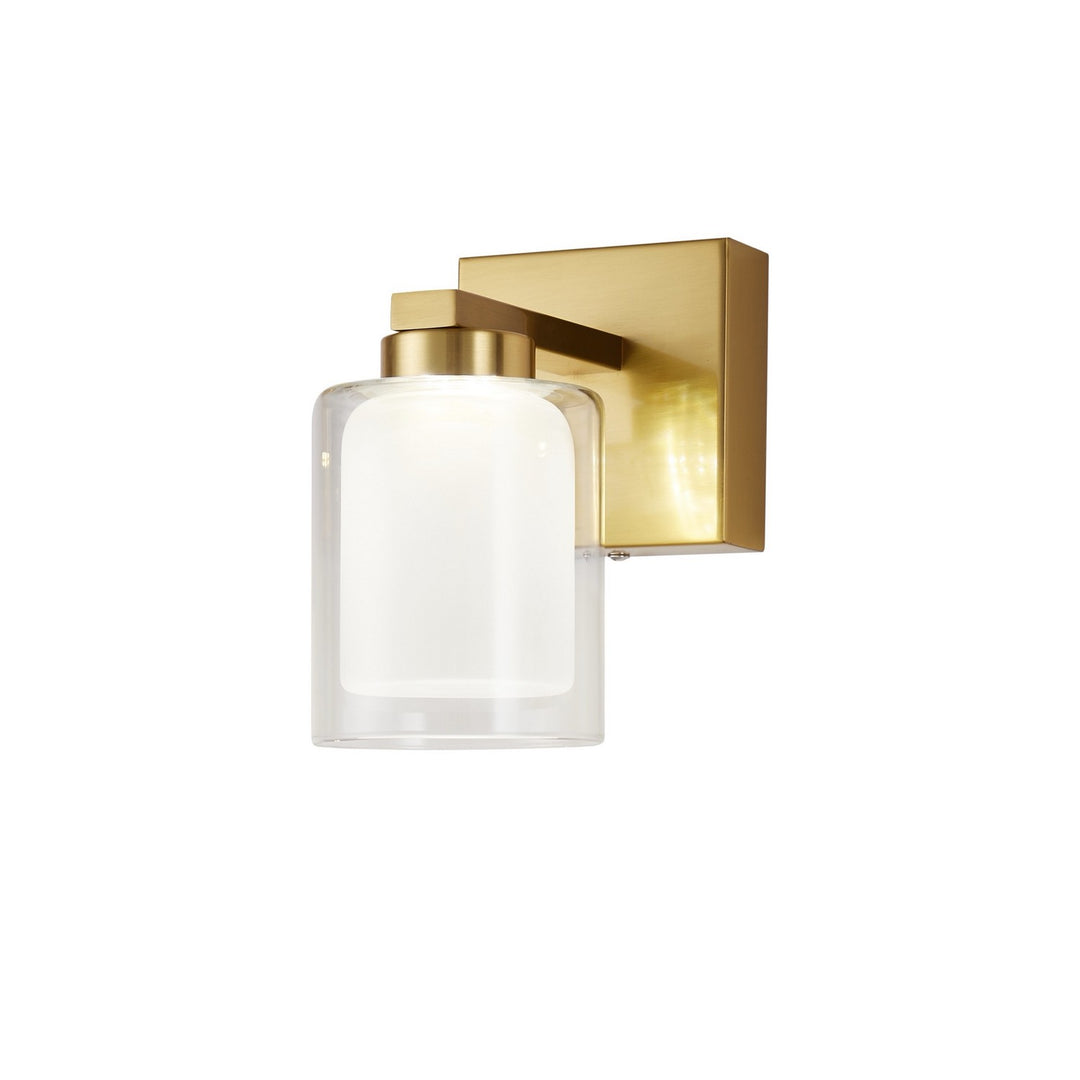 Saville LED Bathroom in Brass - available from The Lighting Shoppe, trusted by Canadian homeowners