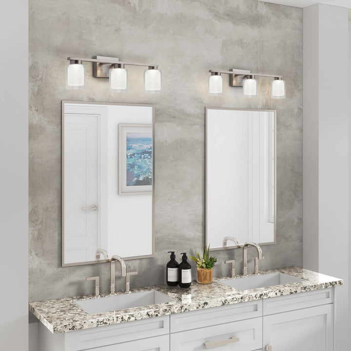 Artcraft Canada - AC7393BN - LED Bathroom Vanity - Saville - Brushed Nickel