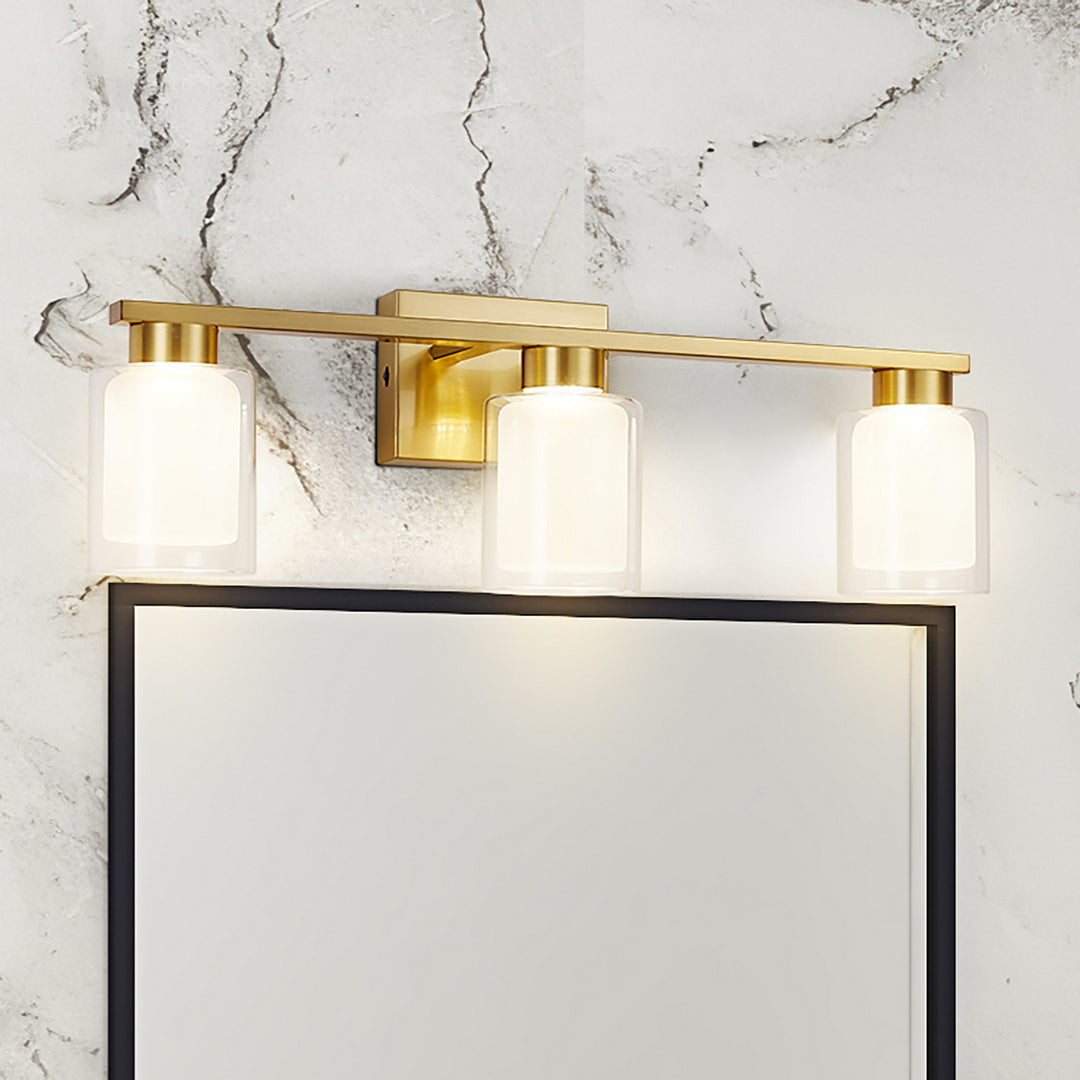 Artcraft Canada - AC7393BR - LED Bathroom Vanity - Saville - Brass