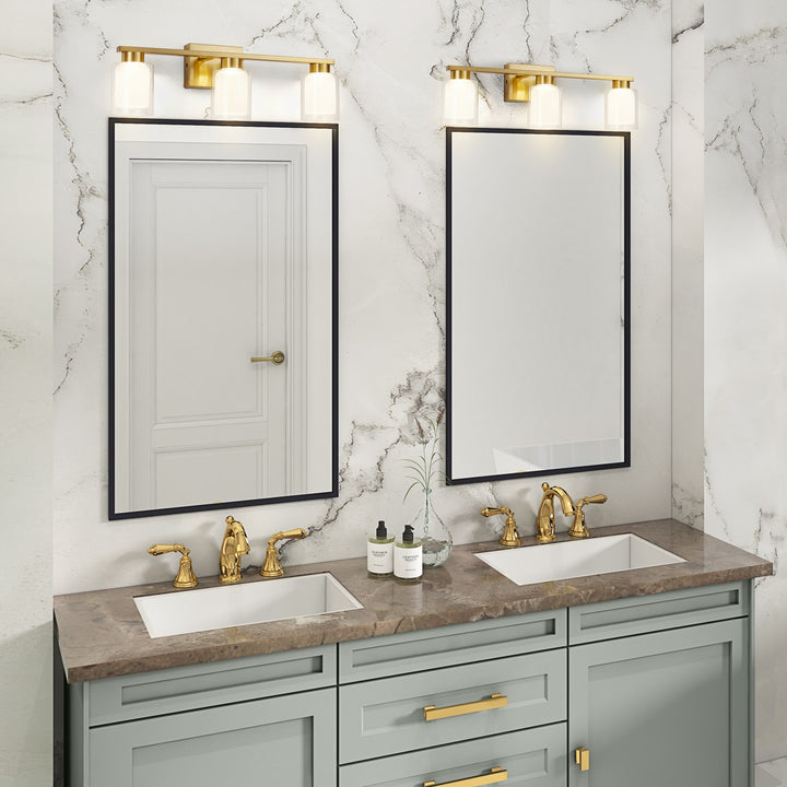 Artcraft Canada - AC7393BR - LED Bathroom Vanity - Saville - Brass