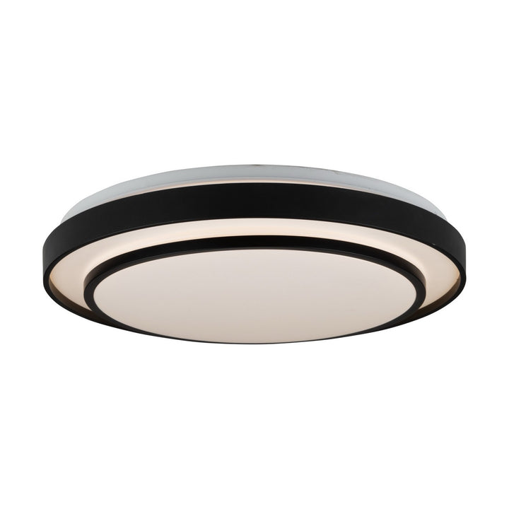 Artcraft Canada - AC7403BK - LED Flush Mount - Aziza - Black