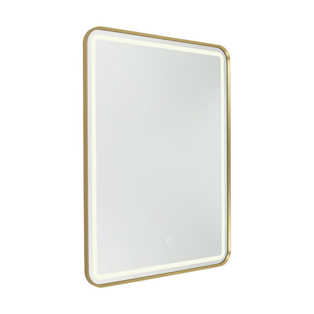 Reflections LED Mirror in Brushed Brass - available from The Lighting Shoppe, trusted by Canadian homeowners
