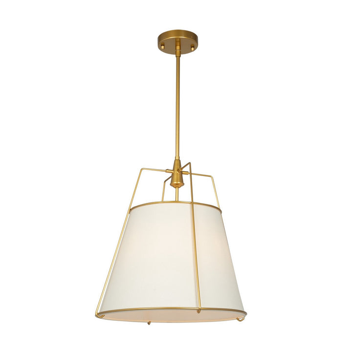 Artcraft Canada - SC13363BR - Three Light Pendant - Pullman - Brass