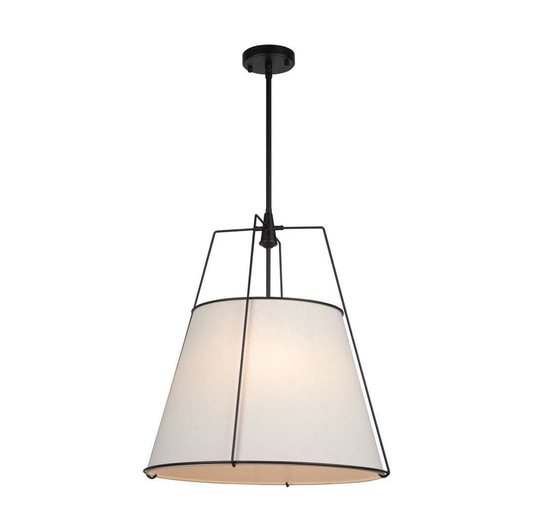 Pullman Four Light Pendant in Black - available from The Lighting Shoppe, trusted by Canadian homeowners