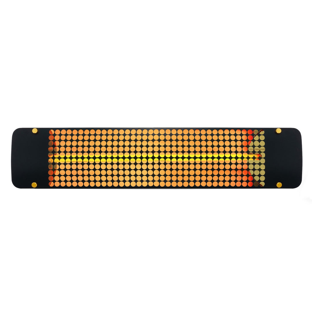 Single Element Heater in Black - available from The Lighting Shoppe, trusted by Canadian homeowners