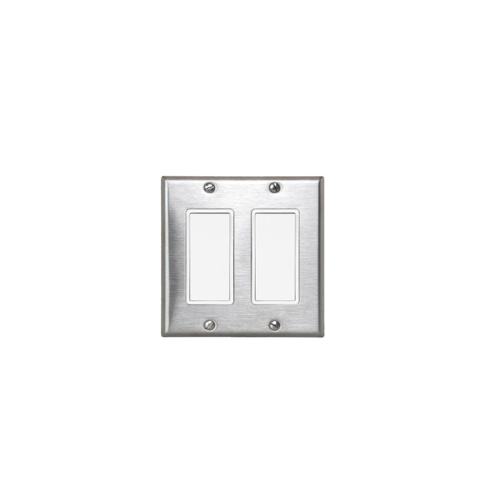 Eurofase Canada - EFSSPS2 - 2 SINGLE, ON/OFF SWITCH, SS - Stainless Steel