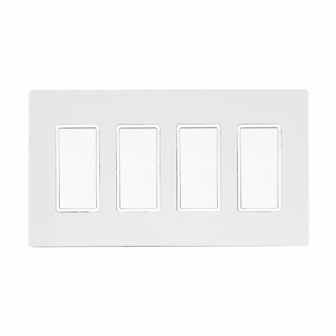 On/Off Switch With Screwless Plate And Box in White - available from The Lighting Shoppe, trusted by Canadian homeowners
