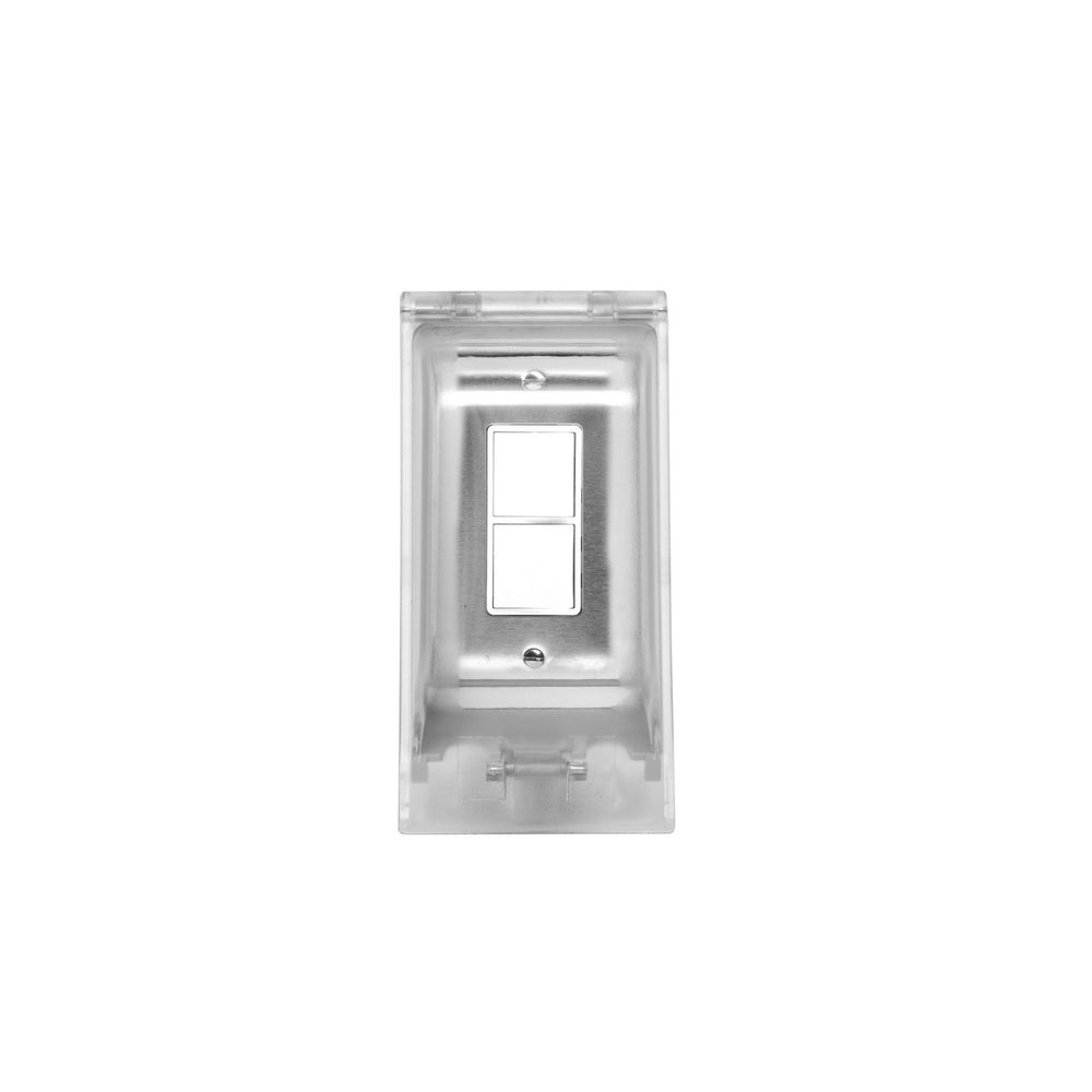 Eurofase Canada - EFSOWPS - Single Duplex Switch Weatherproof Flush Mount And Gang Box - Stainless Steel
