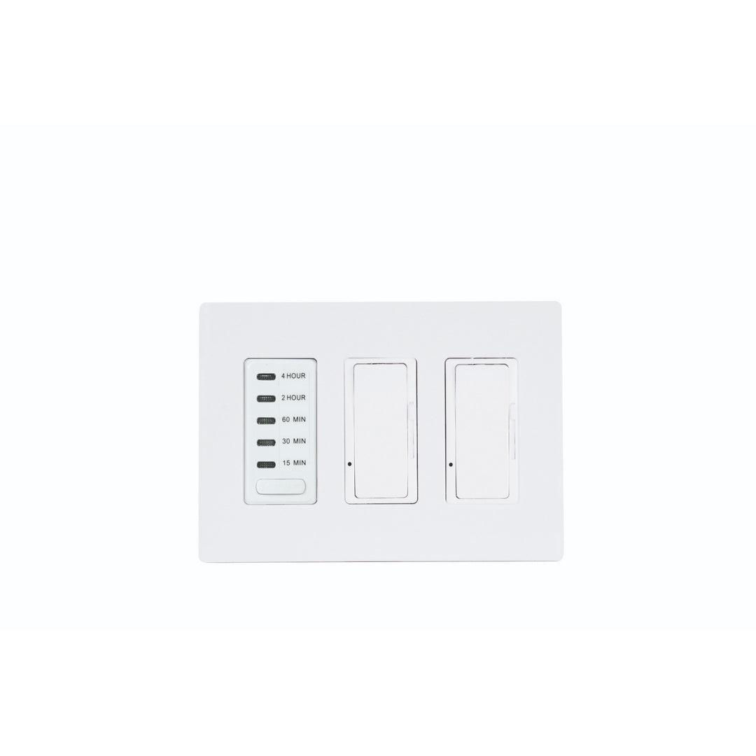 Eurofase Canada - EFSWTD3 - 3 Dimmer And 1 Timer For Use With Control Boxes - White