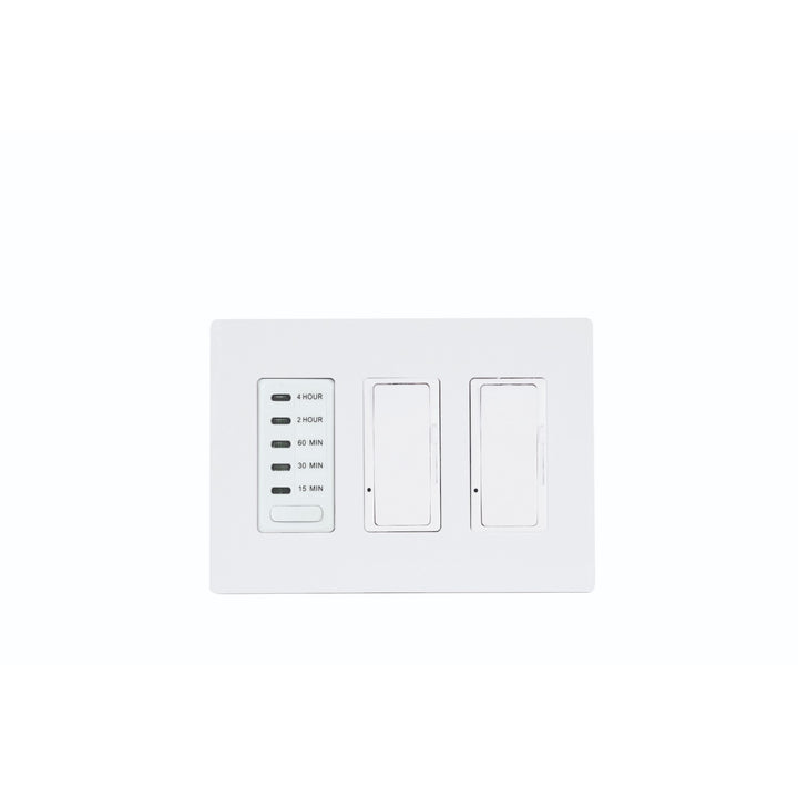 Eurofase Canada - EFSWTD3 - 3 Dimmer And 1 Timer For Use With Control Boxes - White