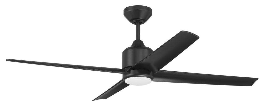 Quell 52"Ceiling Fan in Flat Black - available from The Lighting Shoppe, trusted by Canadian homeowners
