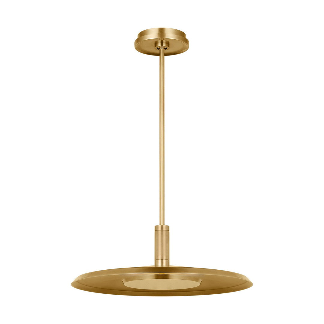 Visual Comfort Modern - AKPD17027NB - LED Pendant - Saucer - Natural Brass