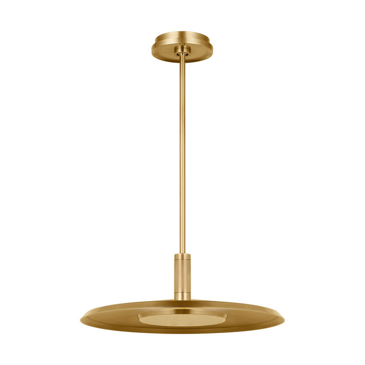 Visual Comfort Modern - AKPD17027NB - LED Pendant - Saucer - Natural Brass