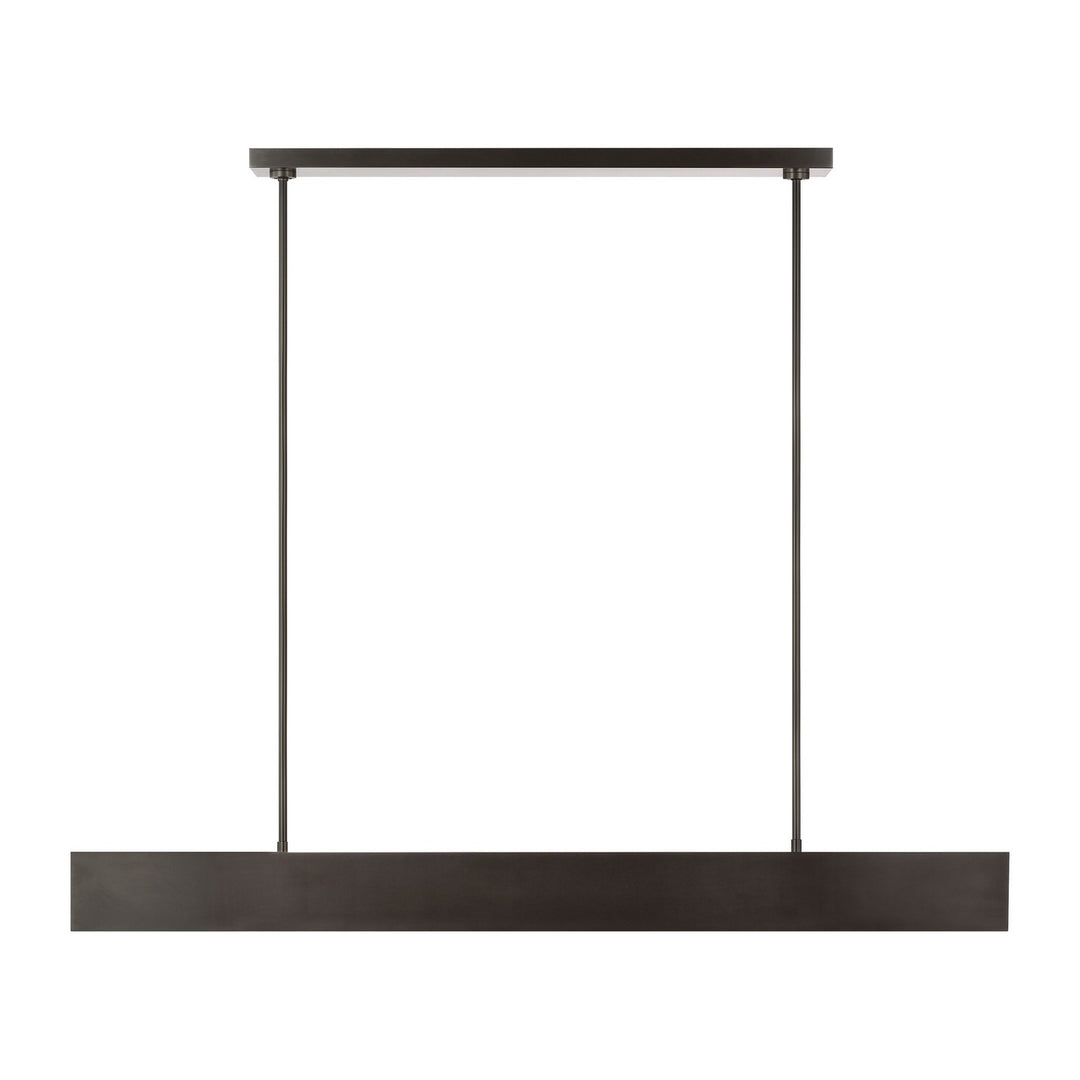 Visual Comfort Modern - KWLS34927BZ - LED Linear Chandelier - Pench - Dark Bronze