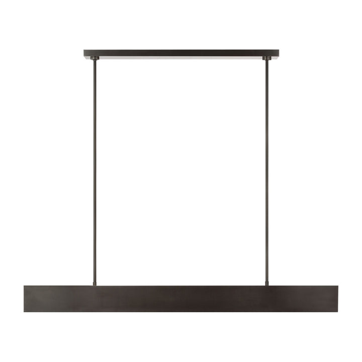 Visual Comfort Modern - KWLS34927BZ - LED Linear Chandelier - Pench - Dark Bronze