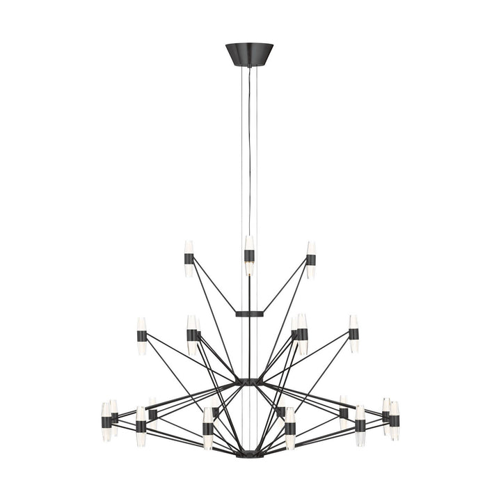 Visual Comfort Modern - SLCH24627BZ - LED Chandelier - Lassell - Dark Bronze