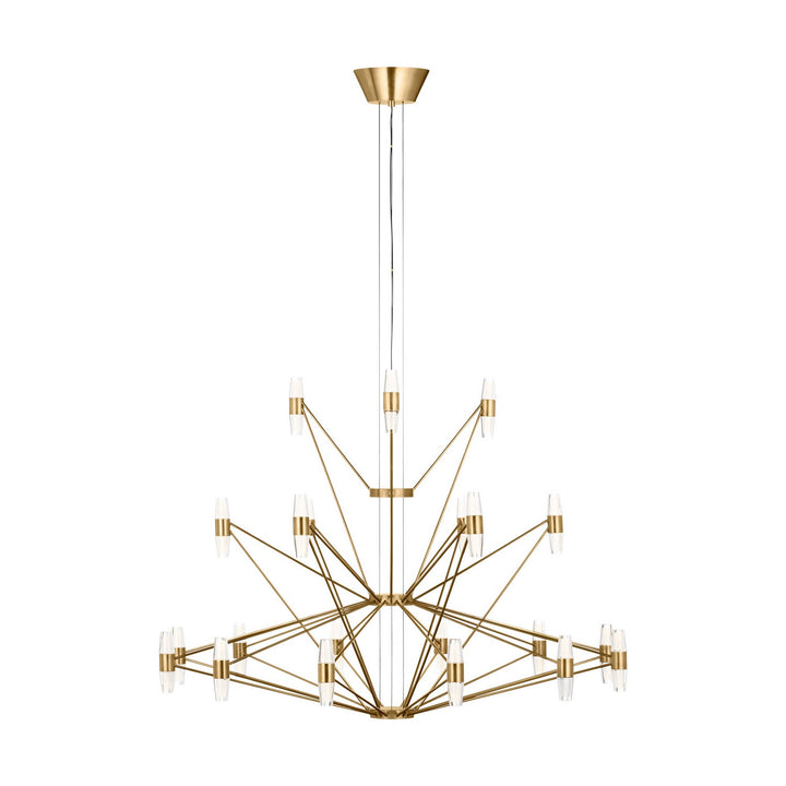 Visual Comfort Modern - SLCH24627NB - LED Chandelier - Lassell - Natural Brass