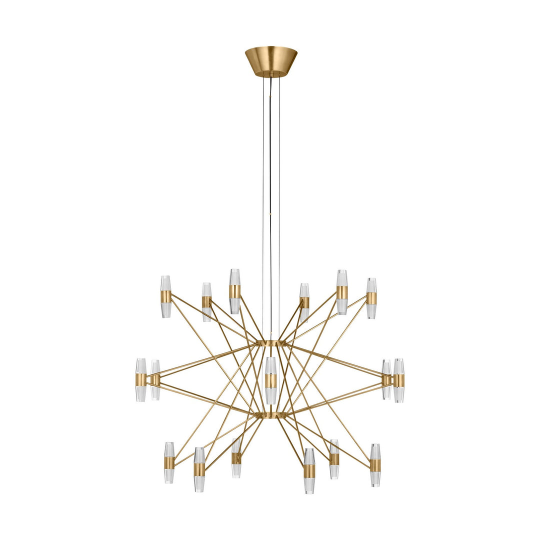 Visual Comfort Modern - SLCH24827NB - LED Chandelier - Lassell - Natural Brass