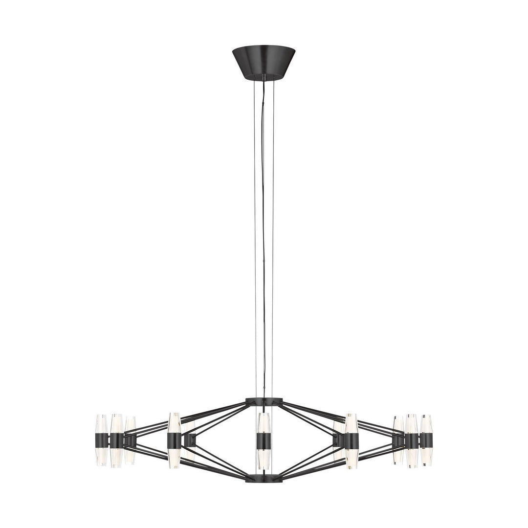 Visual Comfort Modern - SLCH24927BZ - LED Chandelier - Lassell - Dark Bronze