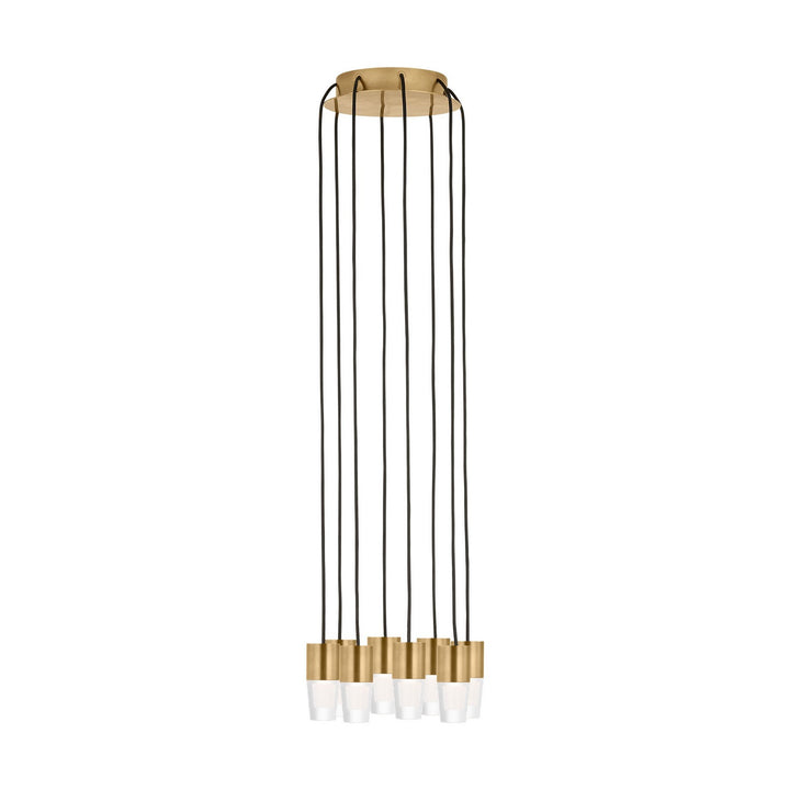 Visual Comfort Modern - SLCH39227NB - LED Chandelier - Lassell - Natural Brass