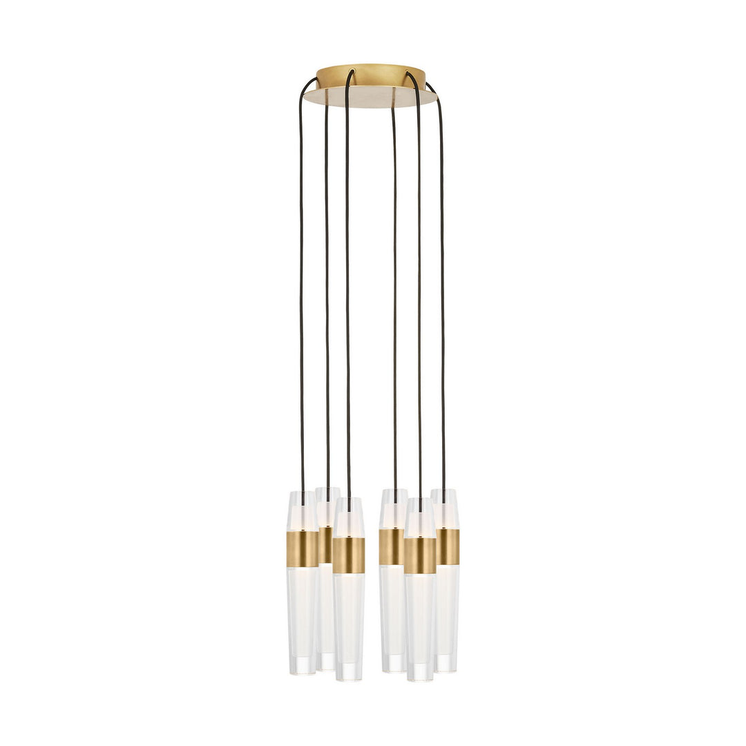 Visual Comfort Modern - SLCH40027NB - LED Chandelier - Lassell - Natural Brass