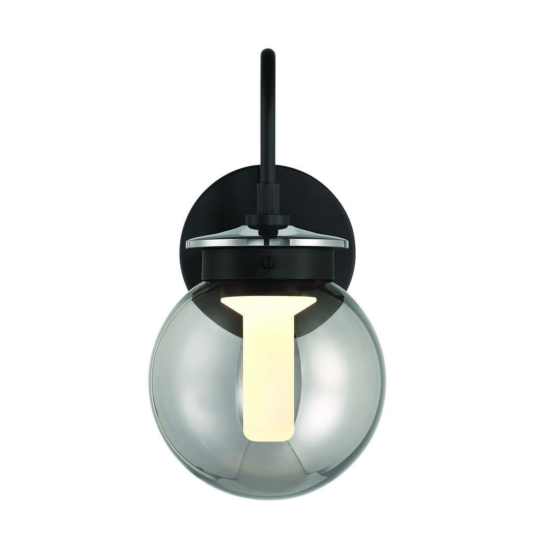 Caswell LED Wall Sconce in Black - available from The Lighting Shoppe, trusted by Canadian homeowners