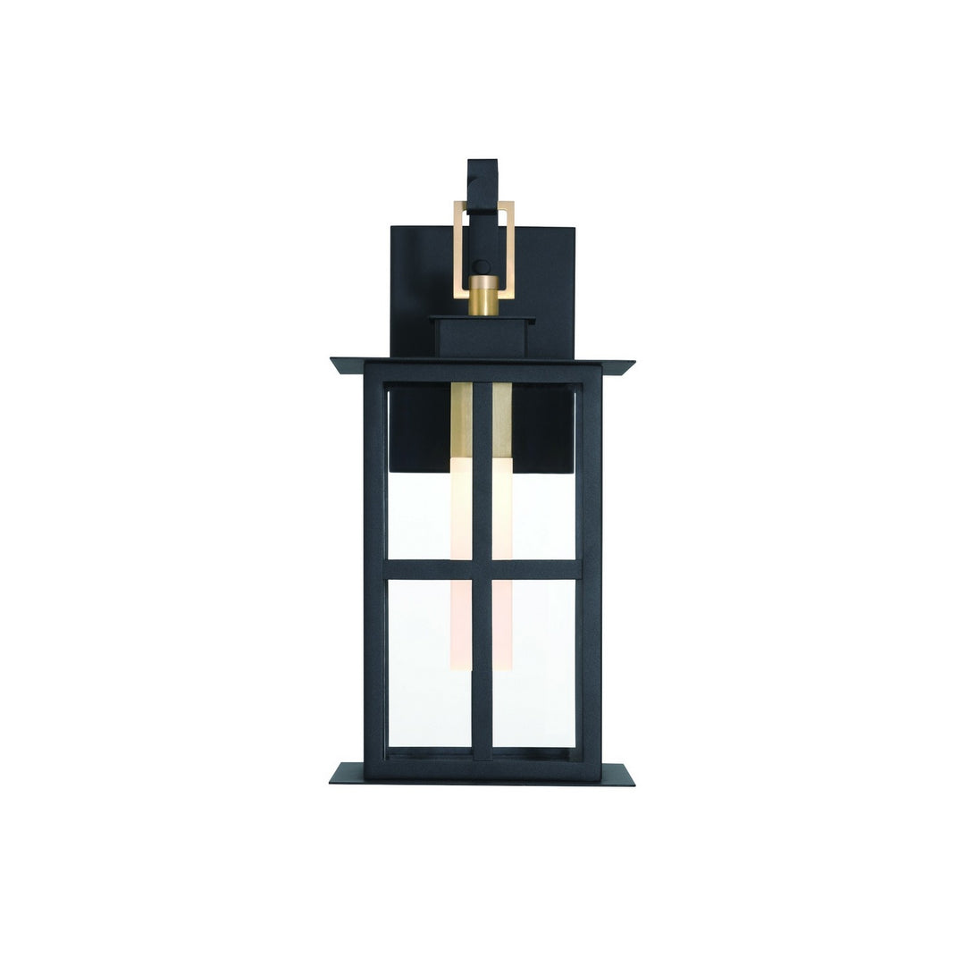 Greyson LED Wall Sconce in Brass-Black - available from The Lighting Shoppe, trusted by Canadian homeowners