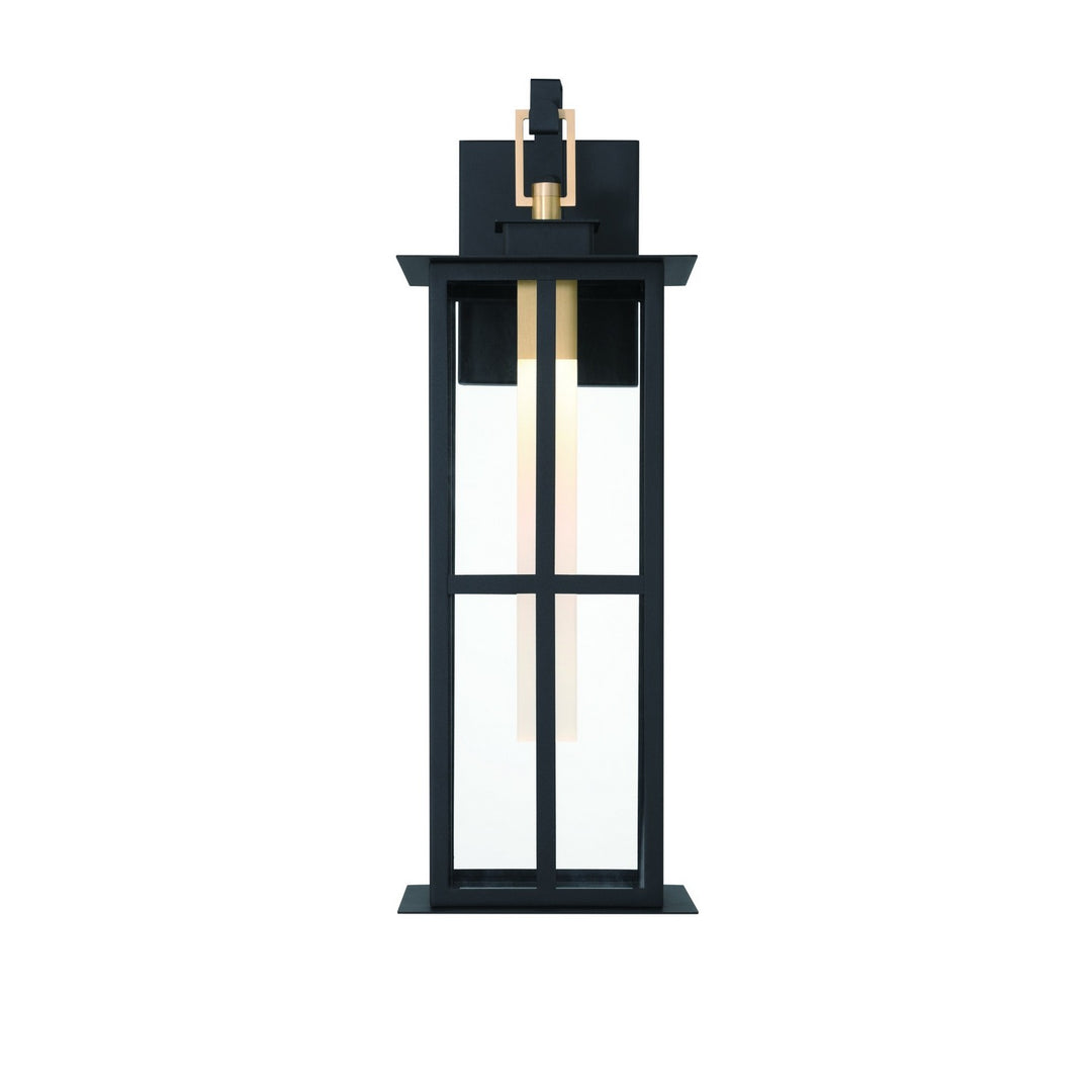 Greyson LED Wall Sconce in Brass-Black - available from The Lighting Shoppe, trusted by Canadian homeowners