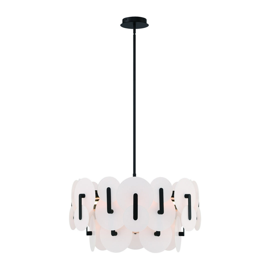 Nuvola LED Chandelier in Black - available from The Lighting Shoppe, trusted by Canadian homeowners